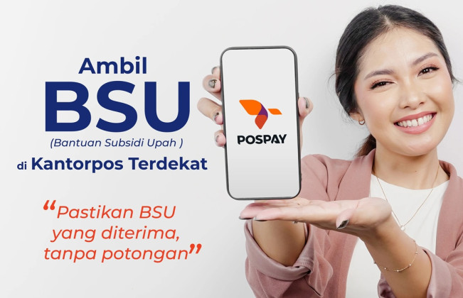 Aplikasi PosPay untuk pengecekan dan pencairan BSU 2025. [Dok. Pos Indonesia]